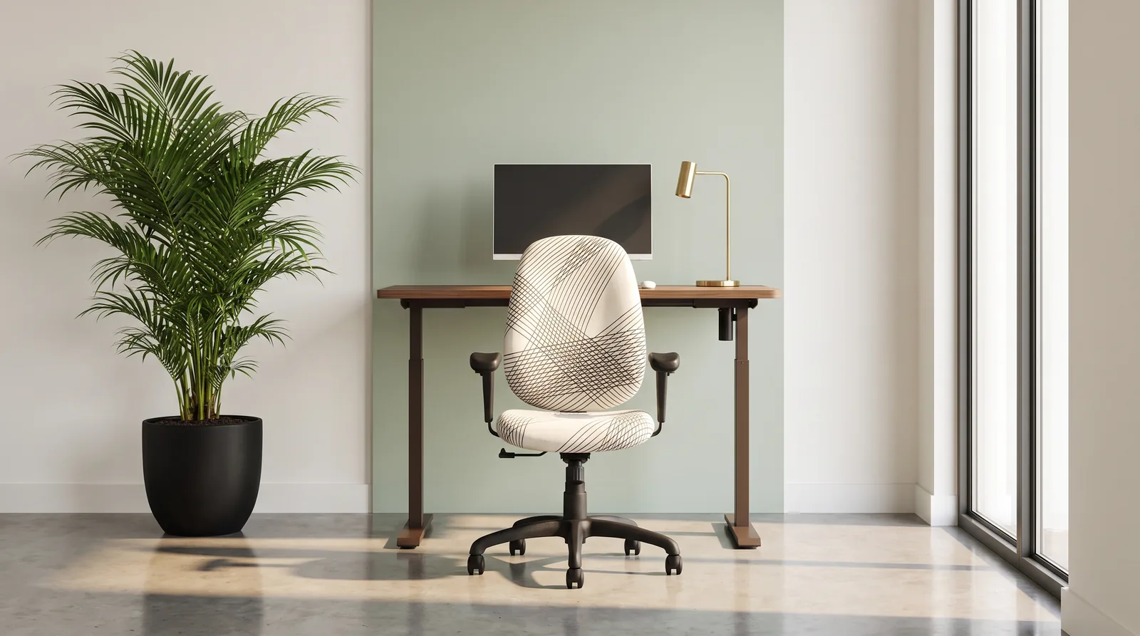 Mid Back Task Chair- Ref Agent 1660 from ETTES Office Furniture