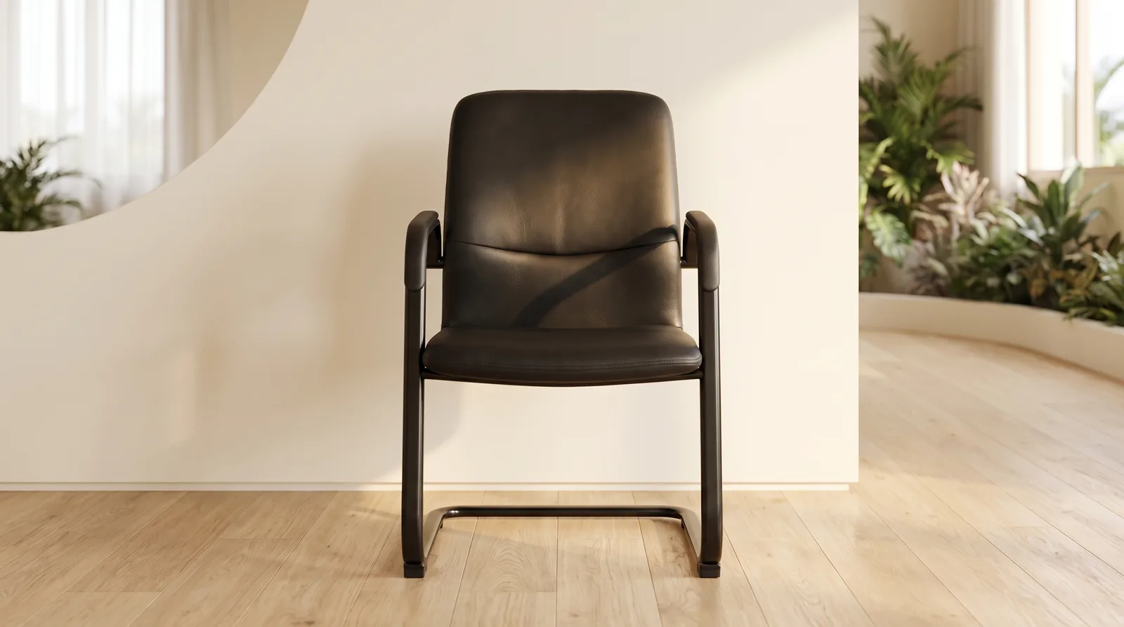 Visitor Arm Chair Ref CHR73 from ETTES Office Furniture